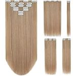 SYXLCYGG Blonde Hair Extensions, Cl