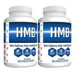 Pro Line HMB Capsules | HMB Leucine Supplement for Muscle Growth, Recovery, Muscle Soreness | 750mg HMB per Capsule | 240 Capsules (Pack of 2)