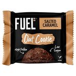 FUEL10K Salted Caramel Breakfast Oat Cookie, High Protein & Fibre, 50 g (Pack of 12)