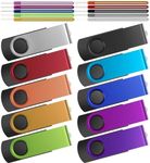 Flash Drive 64GB Pack of 10 Thumb D