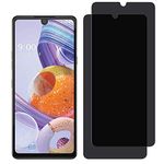 for LG Stylo 6 Privacy Screen Protector - [2 Pack] Front Bubble Free for Lg Stylo6 LG Stylo 6 6.8 inch 2020 Q730 Privacy Anti-Spy Screen Protector Anti-Scratch Protective Film