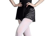 Swdarz Black Dance Skirt for Girls 