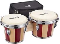 RockJam 7" and 8" Bongo Drum Set wi