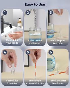Pawfly Lead Water Test Kit, 4-Pack – Home Drinking Water Testing Strips