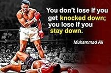 Muhammad Ali Poster Quote Boxing Bl