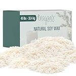 Oraganix Natural Soy Wax | Soy Candle Wax Kit | DIY Candle Making Supplies | 20kg Bag (Flakes)