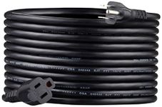 Amazon Basics 20-Foot Extension Cord - 13 Amps, 125V - Black