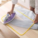 Mincerfit Protective Ironing Pressing Pad-Protective Scorch Saving Mesh Cloth Protective Insulation Ironing Board Mat Cover.（Random Color (IRON CLOTH)