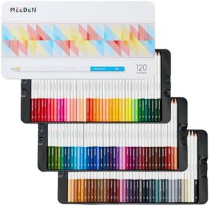 MEEDEN Artist Colored Pencil Set: 120 Oil Based Drawing Pencils For Adults