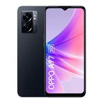 OPPO A77 5G Smartphone, MediaTek Dimensity 810 5G, 6.56” LCD HD+ 90Hz, 48MP+2MPrear camera, 8MP front camera, RAM 4GB + ROM 64GB with RAM expansion, 5000mAh 33W Supervooc, Midnight Black