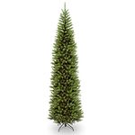 National Tree Company Artificial Slim Christmas Tree, Green, Kingswood Fir, Includes Stand, 4 Feet