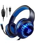 Pacrate Gaming Headset for PS4 PC X