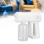 Mist Sprayer Gun, Handheld Nanometer Sprayer USB Rechargeable Fine Mist Cleaning Atomizing Sprayer 380ml Mist Steam Gun for Car Home Office School Garden