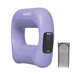 AGARO Percussion Muscle Ring Massager, 5 Speed Setting, 2 Modes, Rechargeable, Deep Tissue Percussion Mini Gun Massager for Full Body Massage, Relief & Relaxation for Men and Women, Lilac