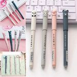 4pcs Erasable Gel Ink Pens Cute Kaw