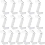 Yolyoo 16 Pack Blank Satin Sash Party Pageant Stain Sash DIY Plain Sash Party Accessory for Wedding, Beauty Pageant, Hen Party, White