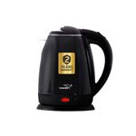 V-Guard VKP15 Prime 1.5 Litre Electric Kettle for Hot Water | Cool Touch Body | 2 Year Coverage By V-Guard |1500 Watt | Double Layer Outer Body,Plastic,Black