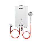 Camplux BW422 16 Litre Gas Water Heater Use for Camping, RV, Horse Washing