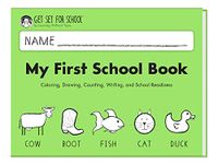 Handwriting Without Tears - Get Set For School - My First School Book - Pre-K Activity Book