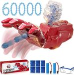 Sardarji Electric Gel Ball Blaster, Gauntlet Toys, Splatter Ball Blaster with 60000+ Water Beads, Activities Team Game Outdoor Toys Gifts for Boys Girls