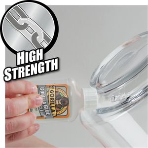 Gorilla Glue Clear Adhesive, 110ml – Strong Multi-Purpose Bond