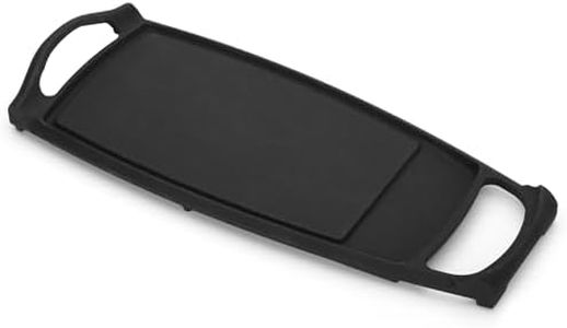 Upgraded WB31K10217 Griddle Replacement Parts for ge Stove, Cast Iron Griddle WB31K10217 Burner Grate Griddle for ge Gas Ranges,Cooktop Griddle Flat Top Pan 1 Pack