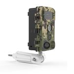 HOLACA Trail Camera Mount for Any Cameras with 1/4" Threaded Hole, Compatible with Blink, Arlo, Rin g Stick Up Cam/Pro, Spotlight Cam Plus/Pro, Solar Panel, Eufycam