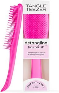 Tangle Teezer Ultimate Detangler Hairbrush for Wet & Dry Hair, Eliminates Knots & Reduces Breakage for All Hair Types, Runway Pink