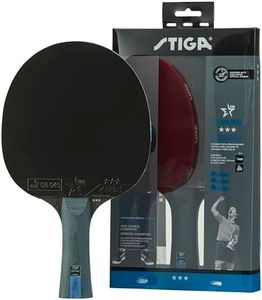 STIGA Future - Raquette de Tennis de Table 3 Étoiles pour Joueurs Offensifs avec Lame à 5 Plis, Manche Concave et Technologie WRB - Approuvée par l'ITTF