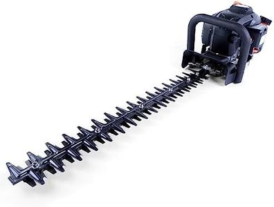 Fuxtec Benzin Heckenschere FX-MH126-60 cm Schwert - 2-Takt Motor mit 0,7kw - Verstellbarer Griff