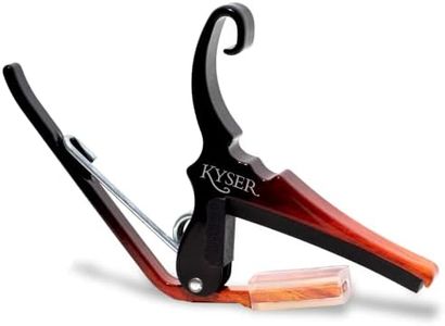 Kyser Quick-Change Capo for 6-string acoustic guitars, Sunburst, KG6SNB