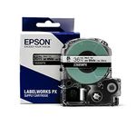 LABELWORKS 236BWPX PET (Polyester) Tape Cartridge - Black on White Industrial Label Maker Tape - 1.5" (36MM) Wide, 30