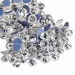 Beadsland Hotfix Rhinestones, 2880pcs Flatback Crystal Rhinestones for Crafts Clothes DIY Decoration, Crystal, SS10, 2.7-2.9mm