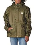 Carhartt Men's Storm Defender Loose Fit Midweight Jacket, Tarmac, Large