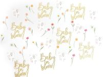 BABY Shower Script Table Confetti -