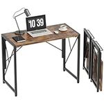 Homeiju Folding Desk, Small Foldabl