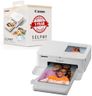 Canon SELPHY CP1500 Compact Photo Printer, Wireless Portable Photo Printer with Wi-Fi, AirPrint & Memory Card Printing, 3.5-Inch LCD Display, White