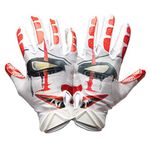 Battle Sports Science Adult Clown Football Gloves Red/White/Black M