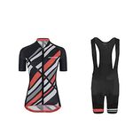 UGLY FROG Women's Cycling Jersey Bike Short Sleeve Jersey Top + Shorts Set/Bicycle Cycle Shirt Suit