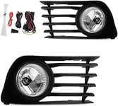 AUTOSAVER88 Fog Lights Compatible with 2004 2005 2006 2007 2008 2009 Prius Fog Light Replacement,with 12V 51W 9006 Bulbs,Wiring Harness and Switch