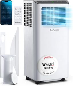 Pro Breeze 4-in-1 Portable Air Conditioner 9000 BTU – WiFi, Timer, Window Kit