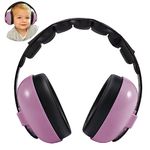 GUKOY Baby Ear Protection Noise Cancelling HeadPhones, Noise Reduction Ear Defenders for Ages 0-3 Years | Infant Hearing Protection Earmuffs