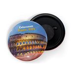 dhcrafts Fridge Magnet Multicolor Famous Tourist Place Colosseum Rome Italy D2 Glossy Finish Design Pack of 1