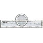 ASA Rotating Flight Navigation Plotter (Lexan) - Aviation