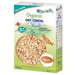 FLEUR ALPINE Organic Oat Baby Cereal Dairy Free - Yummy Baby Porridge for Deliciously Smooth Breakfast Meals | Nutritious and Easy To Make Cereal 5+ Months with No Added Sugars | 7 Servings