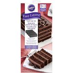 Wilton 2105-0911 Easy Layers, Loaf Cake Tin Set, Non Stick, 25.4 x 10.1cm (10 x 4in), 4 Pieces, Steel, Grey