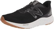 New Balance Men's Fresh Foam Arishi V4 Running Shoe, Black/Silver Metallic/Gum 2, 9