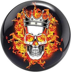 Brunswick Flaming Skull Viz-A-Ball 10lbs