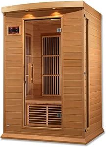 DYNAMIC SAUNAS Maxxus Toulouse MX-K206-01 Low EMF (Under 8 MG) FAR Infrared Sauna - Curb Side Delivery…