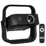 Wzatco Yuva Go Ultra, Google TV Official, Native 1080P Projector, 13000 Lumens, Fully Automatic, Sealed Engine, ARC, Chromecast, Home Cinema, Black